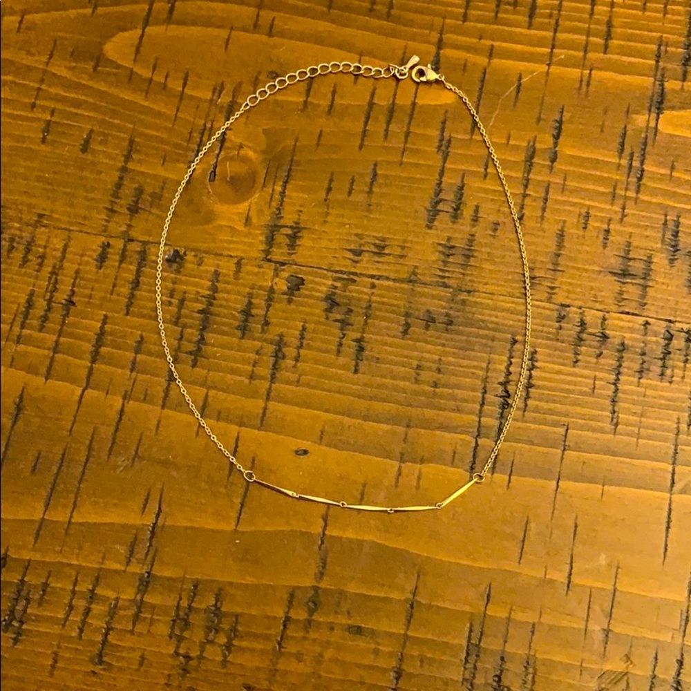 Gold choker